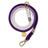 Purple Ombre Cotton Rope Dog Leash | Adjustable | Found My Animal