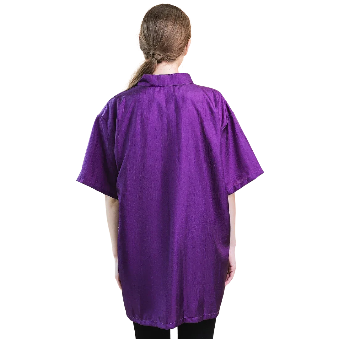 Hydra Purple Unisex Smock