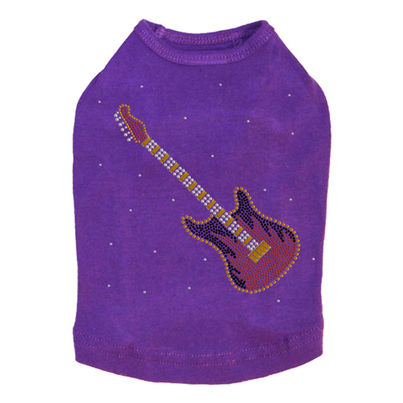 Guitar (Red & Gold) - Dog Tank