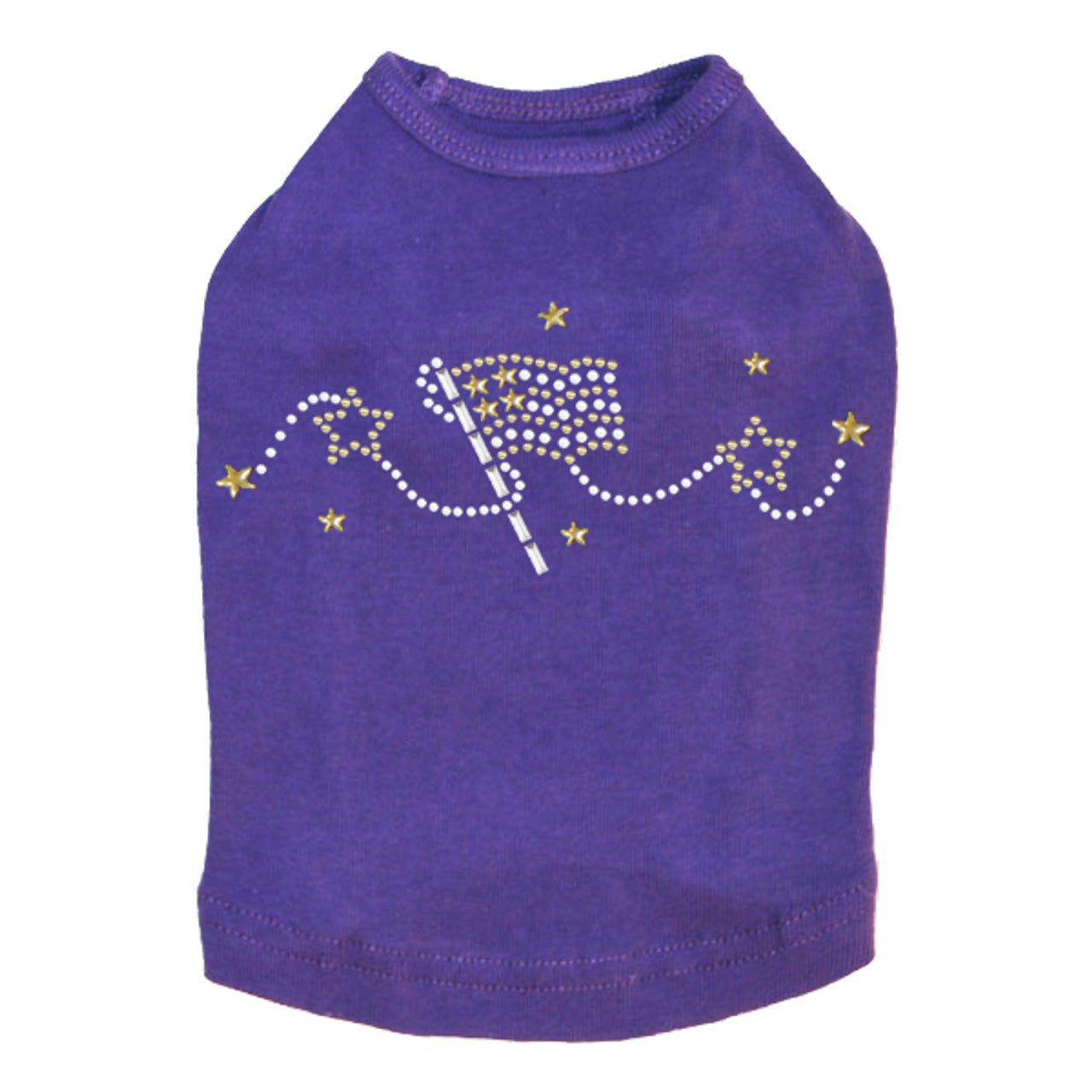 Flag (Gold & Silver Nailheads) - Dog Tank