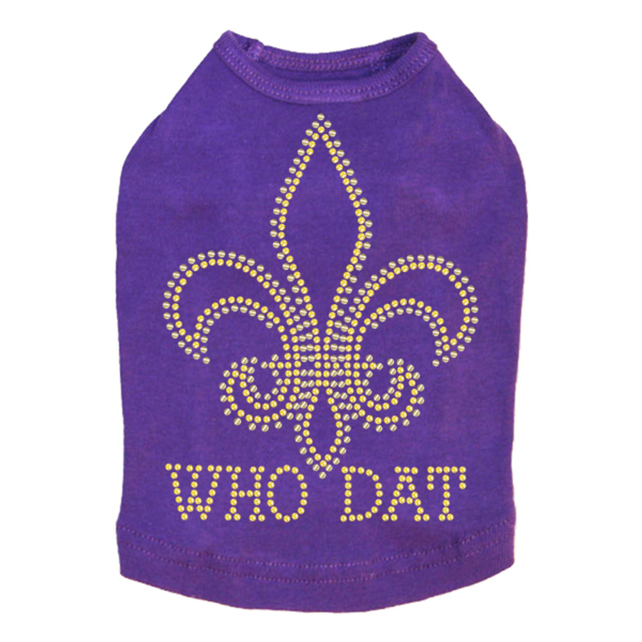Fleur de Lis - Who Dat Dog Tank