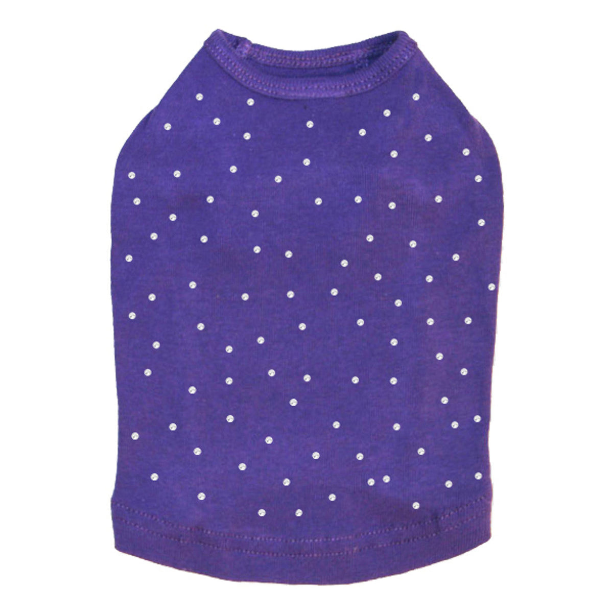 Scattered Stones (Clear Rhinestones) - Dog Tank