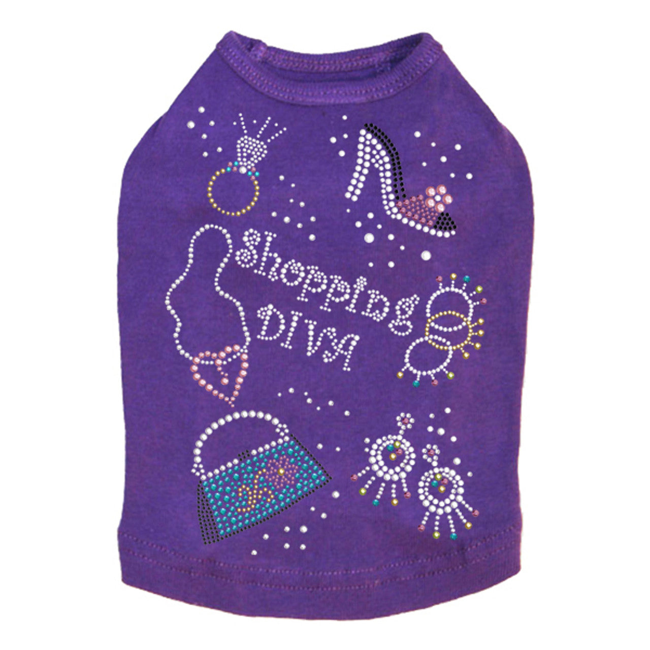 Shopping Diva (Large Tees) - Dog Tank