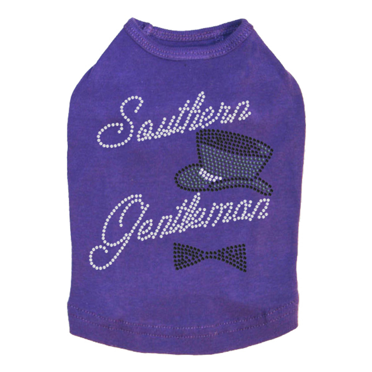 Southern Gentleman (Top Hat & Bow Tie) - Dog Tank