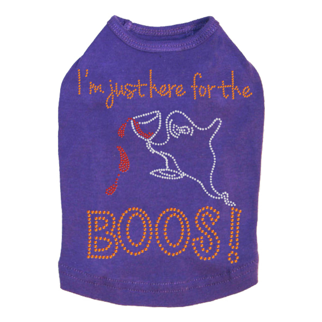 Im Just Here for the Boos! - Dog Tank