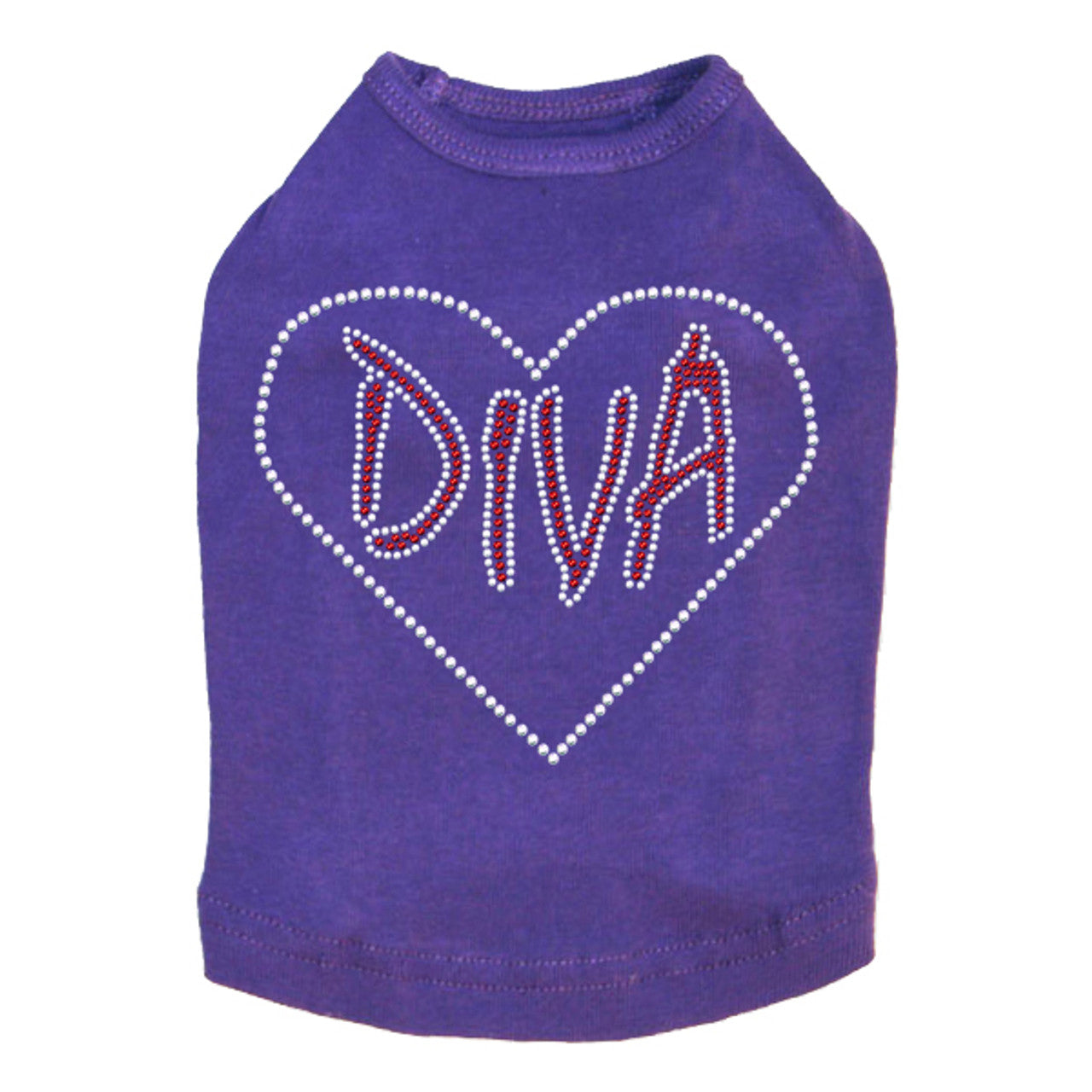 Diva Heart - Dog Tank