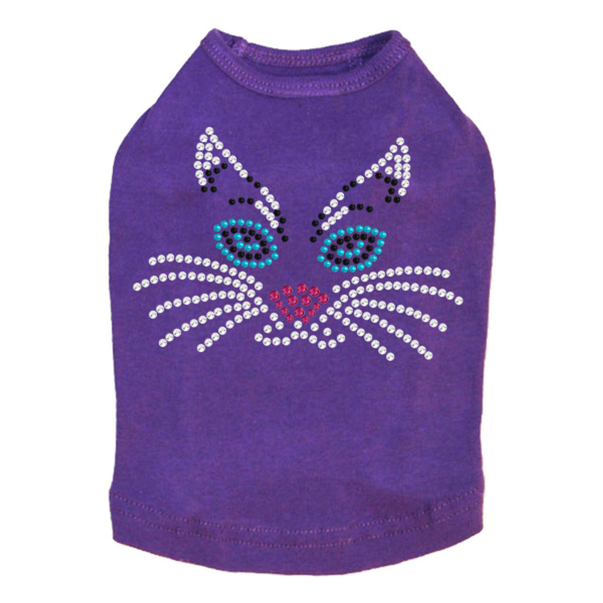 Cat Face - Dog Tank