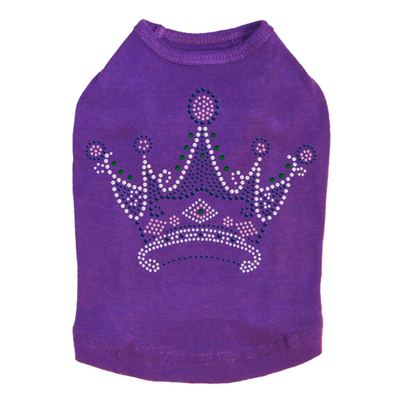 Crown 16 (Clear, Blue, Green, & Pink) - Dog Tank