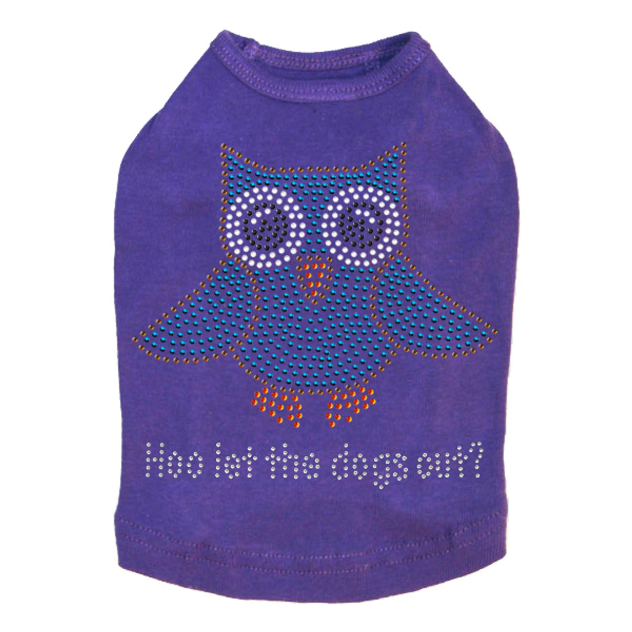 Blue Owl with Hoo Let the Dogs Out? - Dog Tank