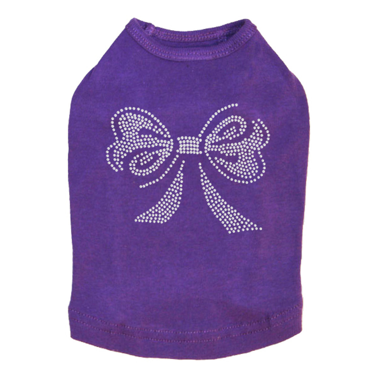 Bow (Rhinestones) - Dog Tank