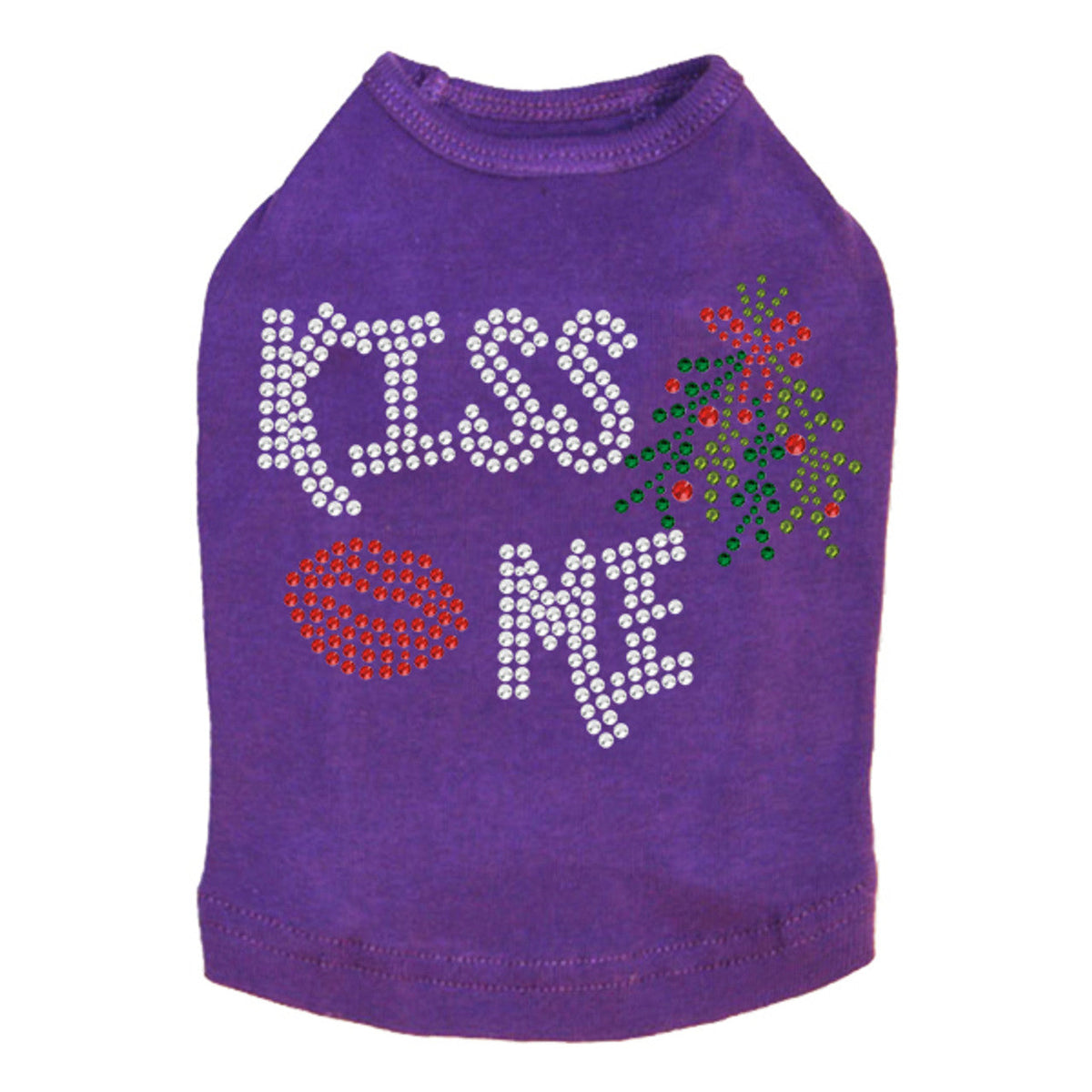 Kiss Me under the Mistletoe - Dog Tank