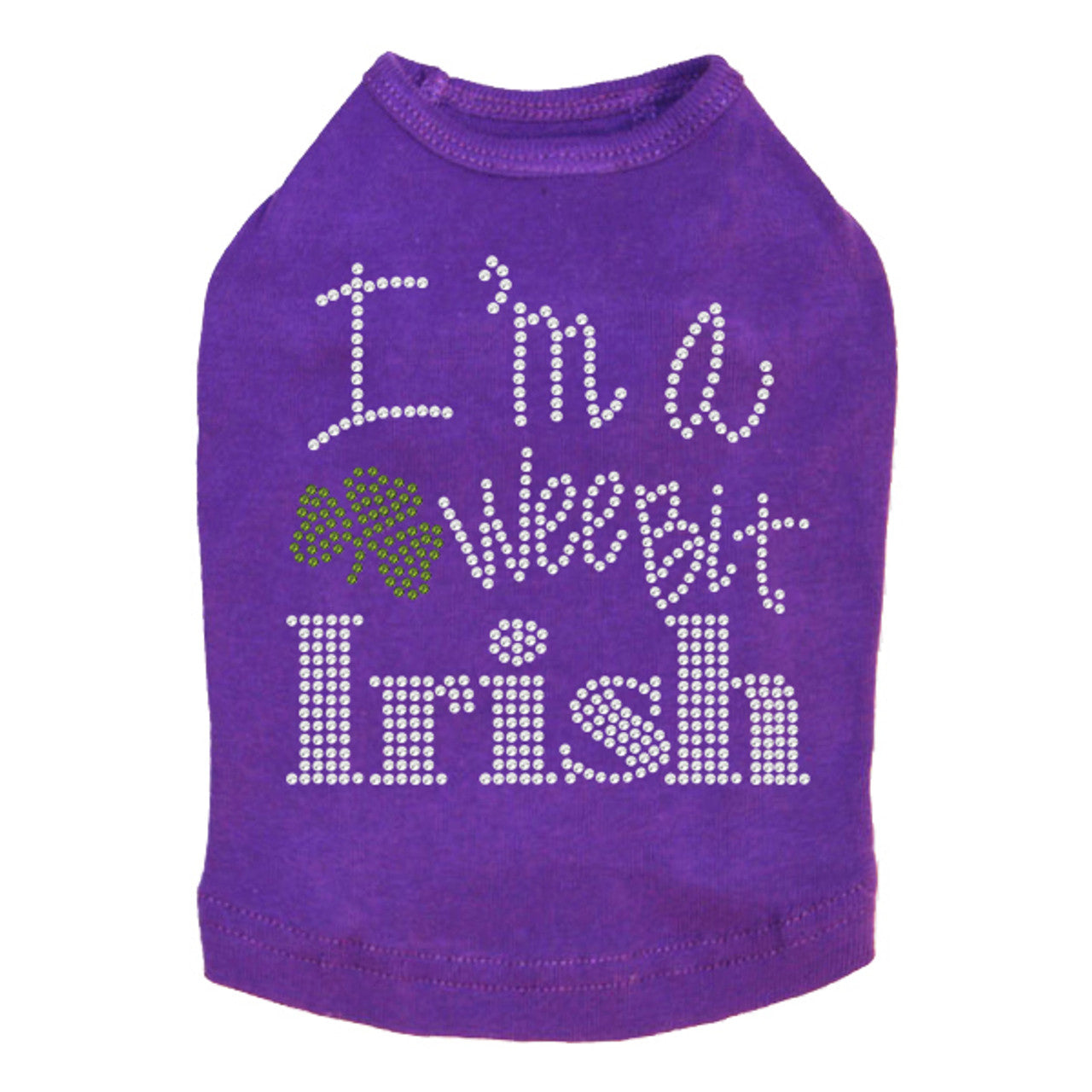 Im a Wee Bit Irish - Dog Tank