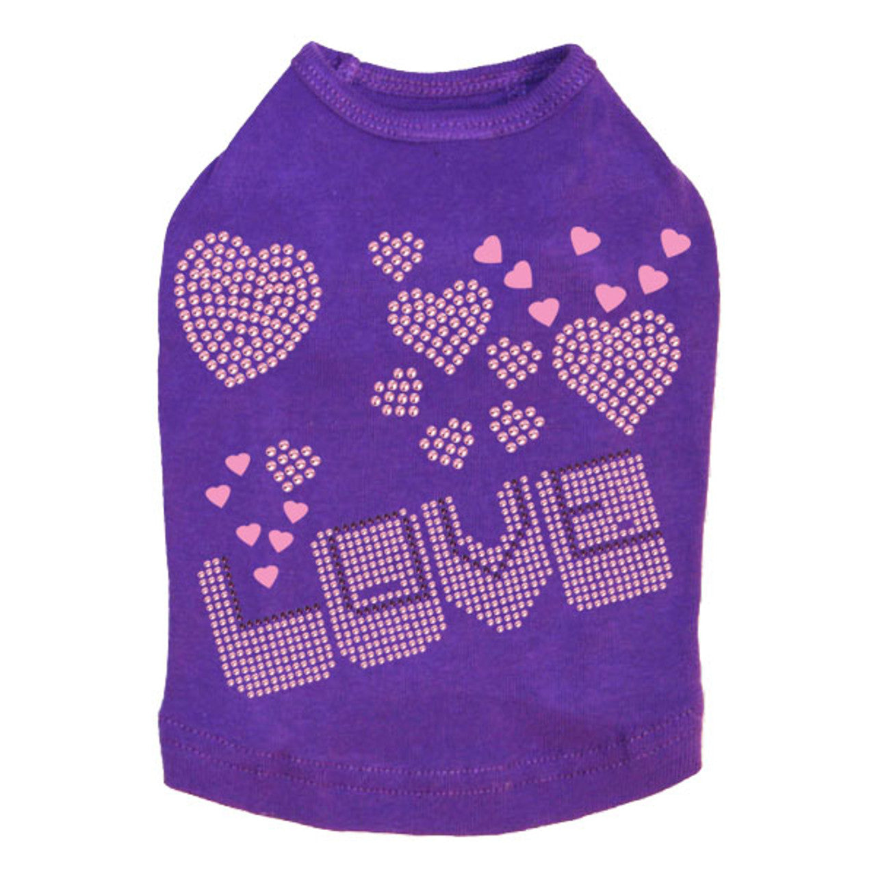 Love Pink & Purple - Dog Tank
