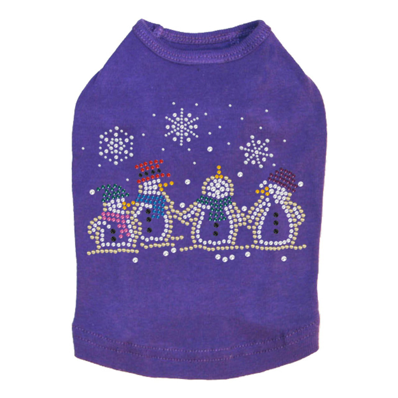 Snowman Family - Dog Tank