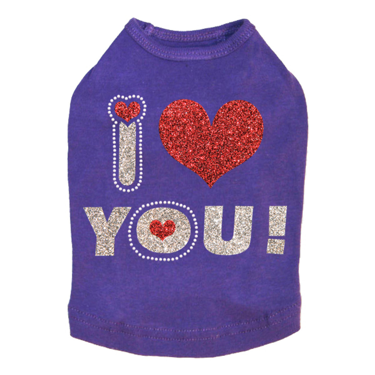 I Love You 2 - Dog Tank