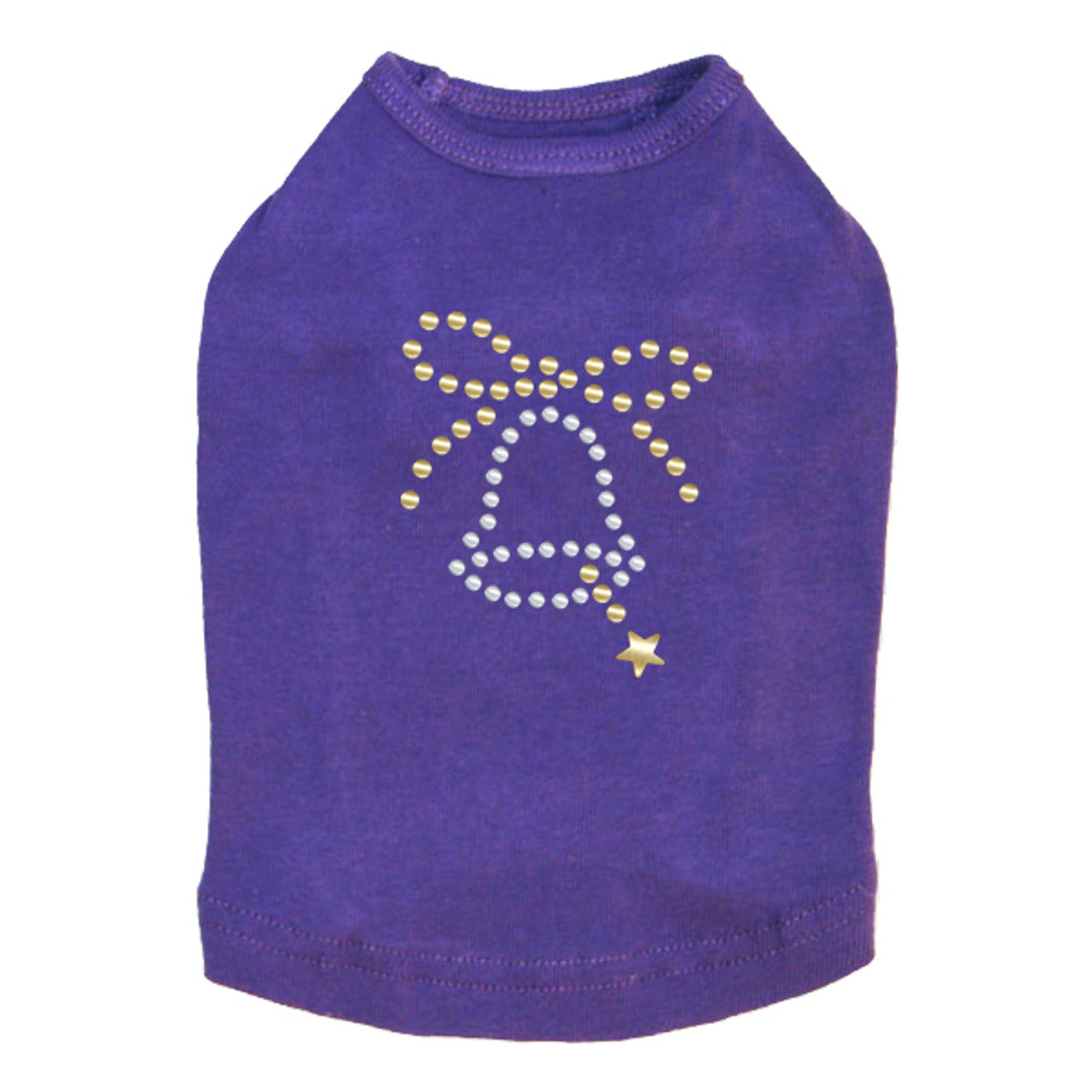 Nailhead Christmas Bell - Dog Tank