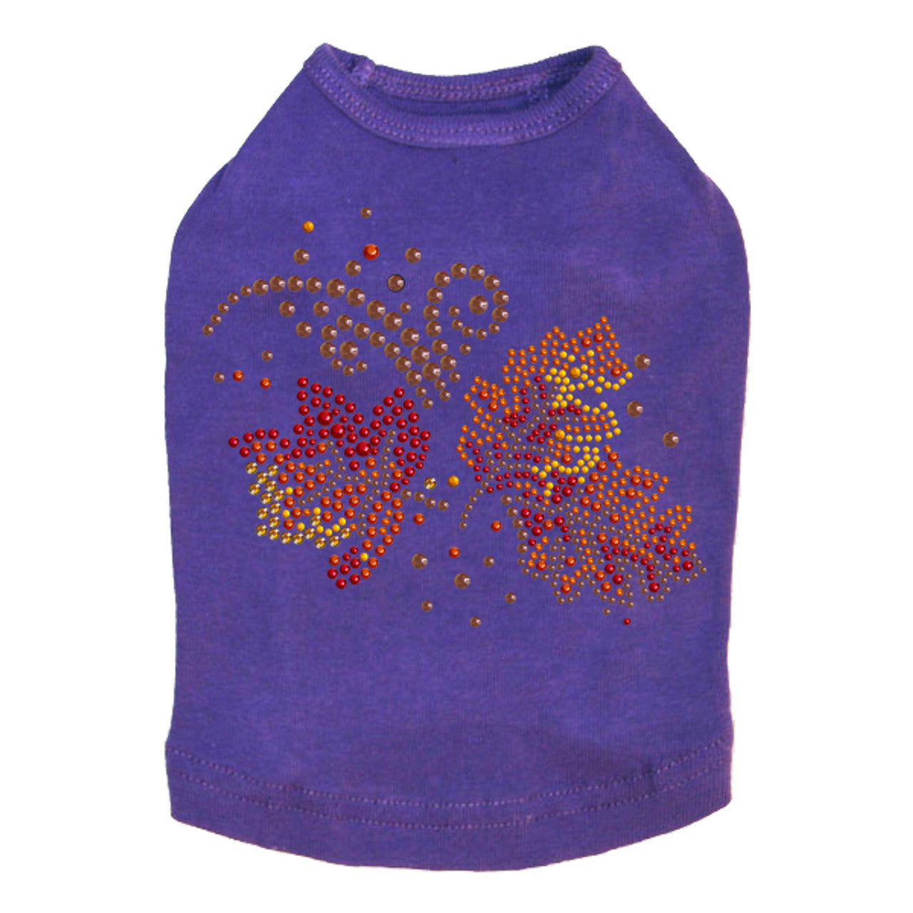 Fall Leaves 1 - Dog Tank