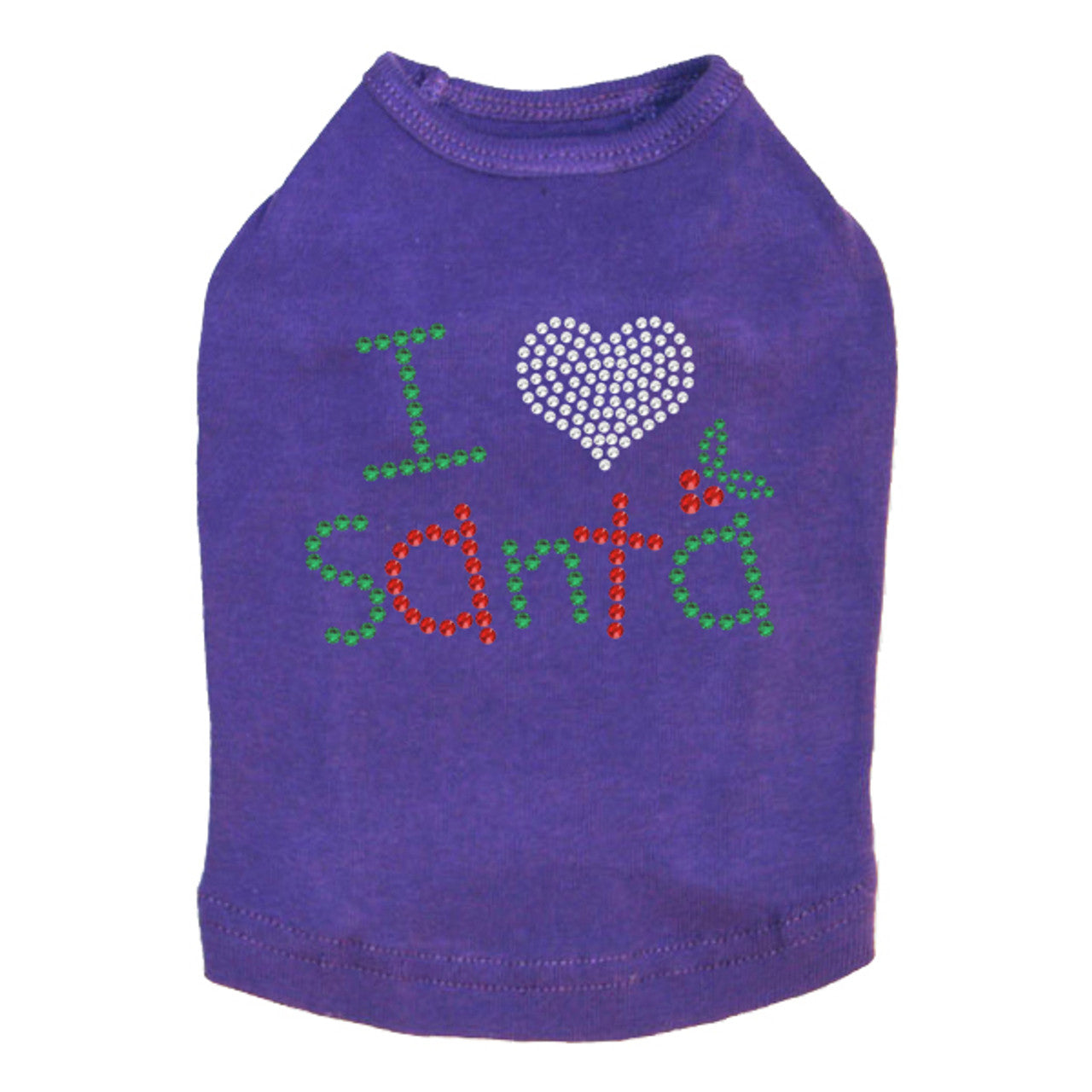 I Love Santa - Dog Tank