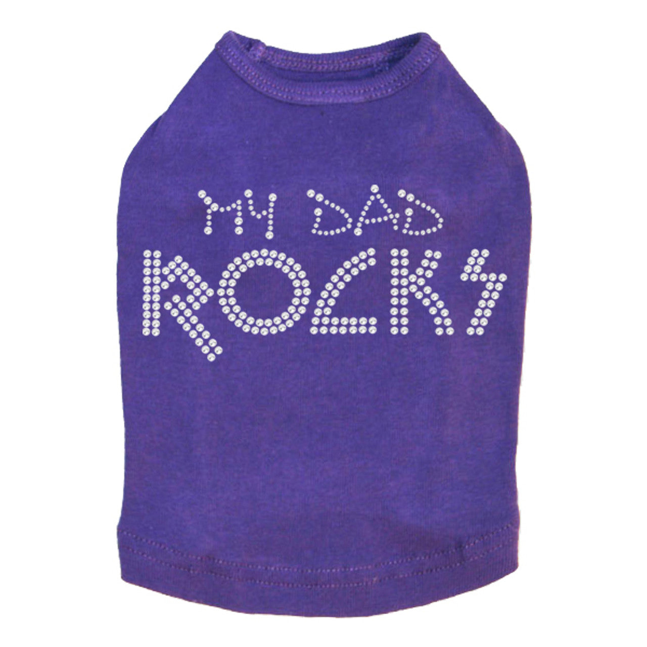 My Dad Rocks - Dog Tank