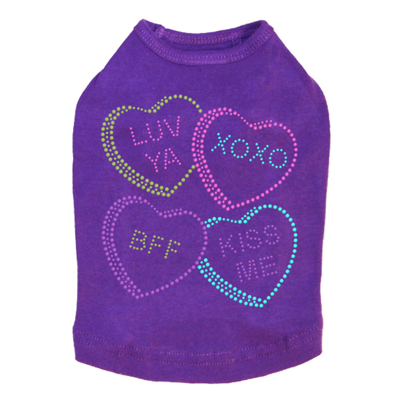 Candy Conversation Hearts 2 - Dog Tank