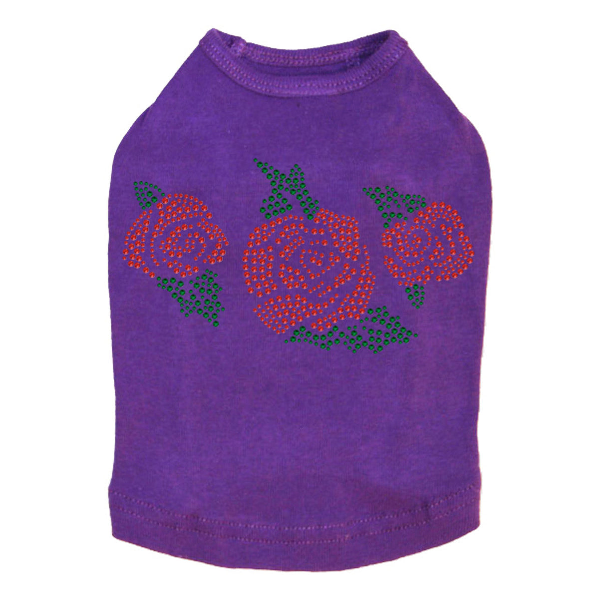 Red Roses - Dog Tank