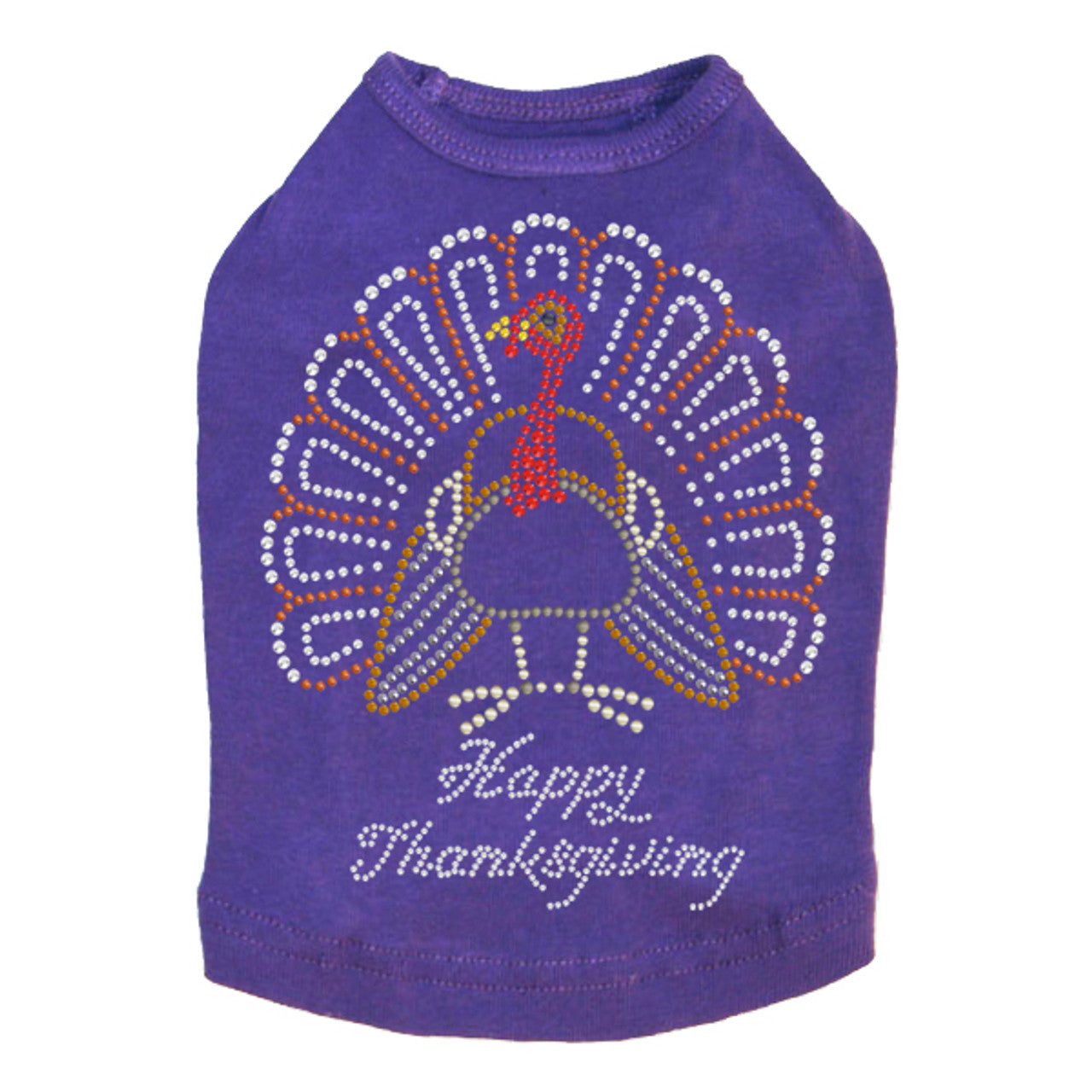 Happy Thanksgiving Turkey 2 - Dog Tank