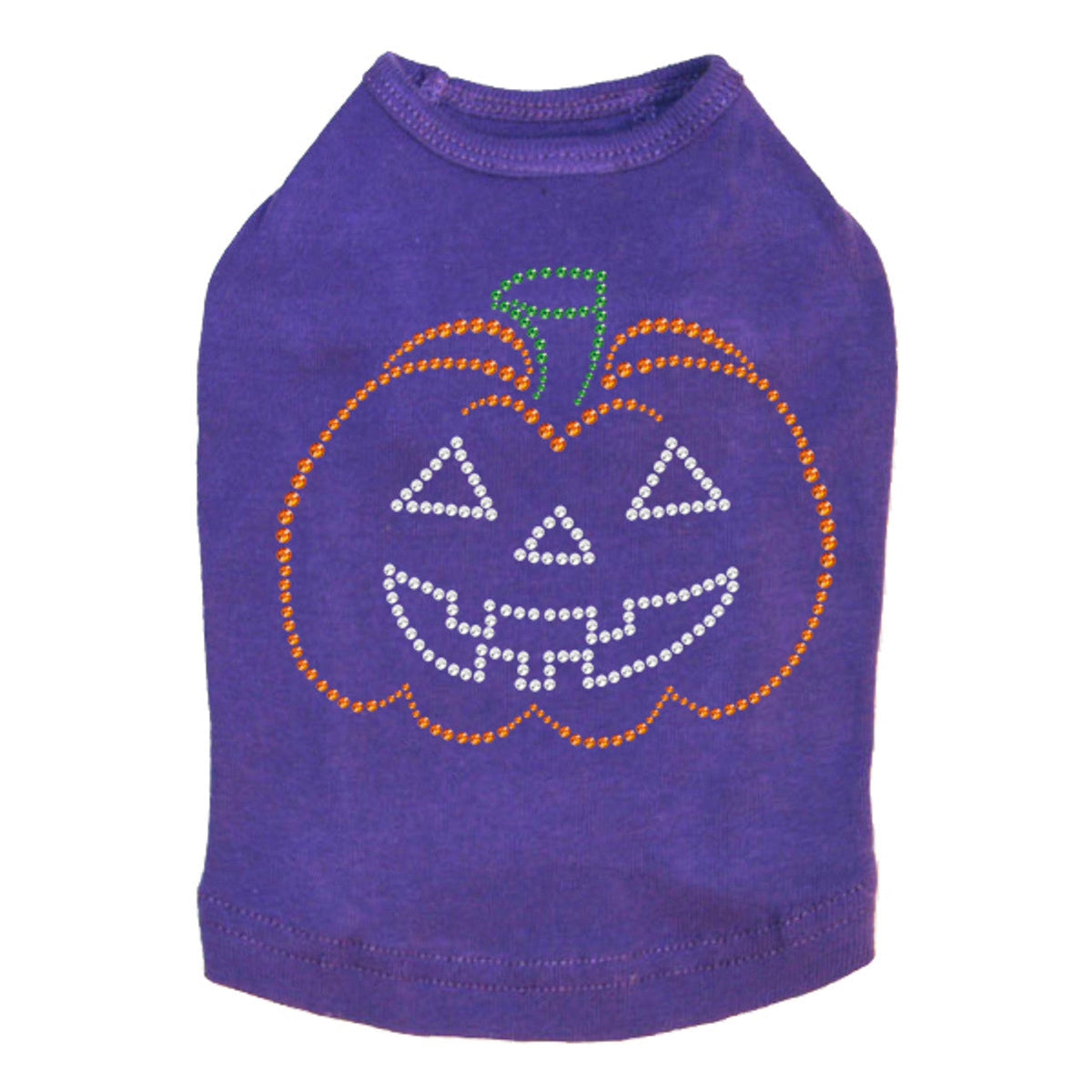 Jack-o-lantern Outline - Dog Tank