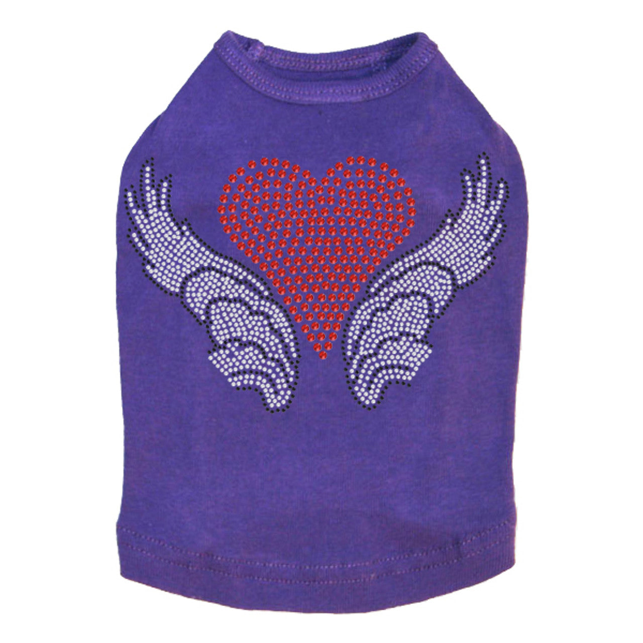 Heart with Wings 2 - Dog Tank