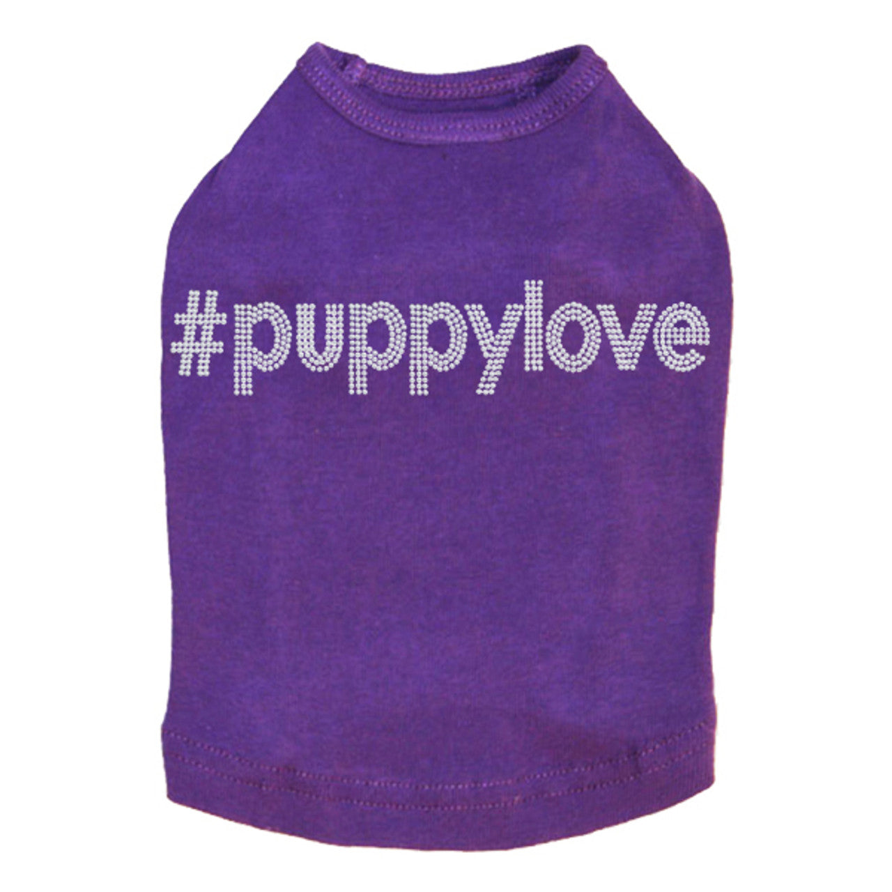 puppylove - Silver Nailhead - Dog Tank