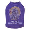 Happy Thanksgiving Turkey - Dog Tank