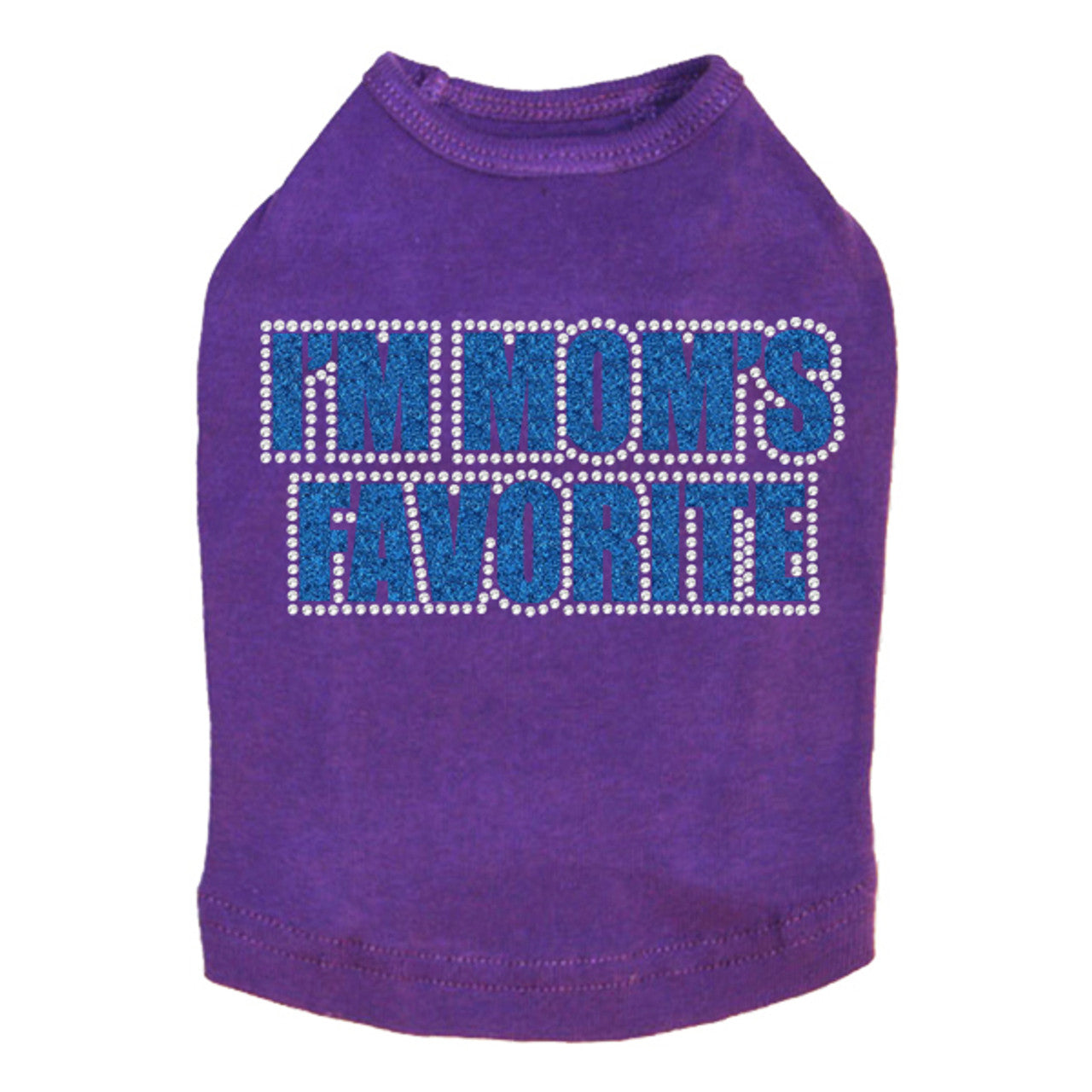 Im Moms Favorite (Blue) - Dog Tank