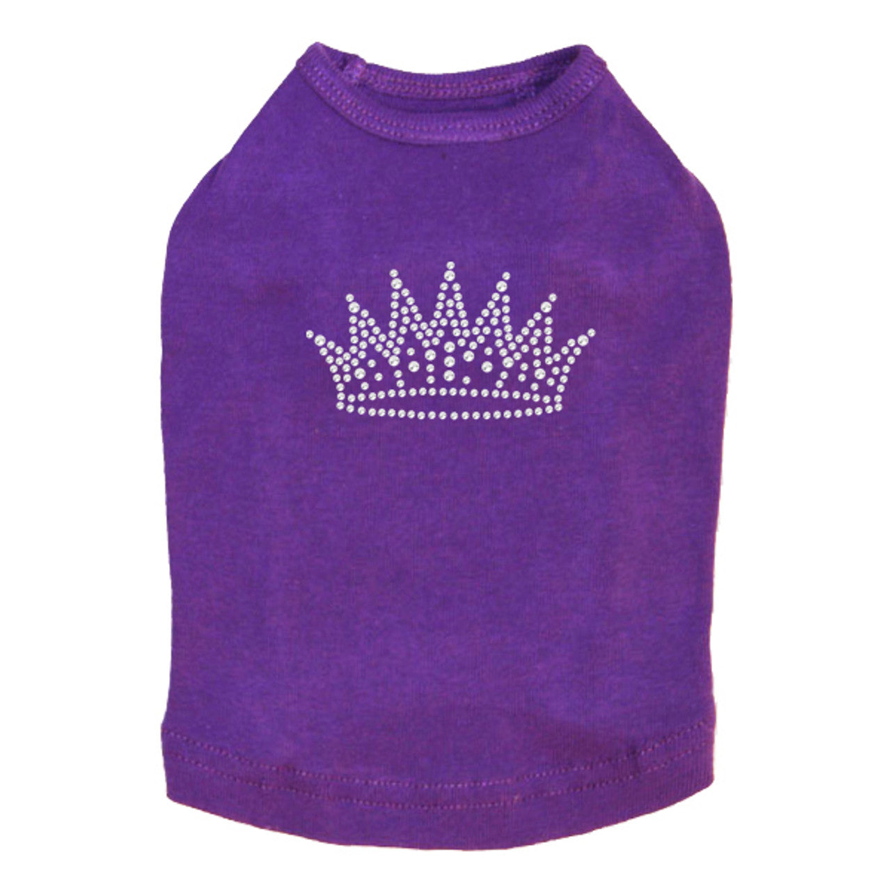 Crown 2 (Rhinestones) - Dog Tank