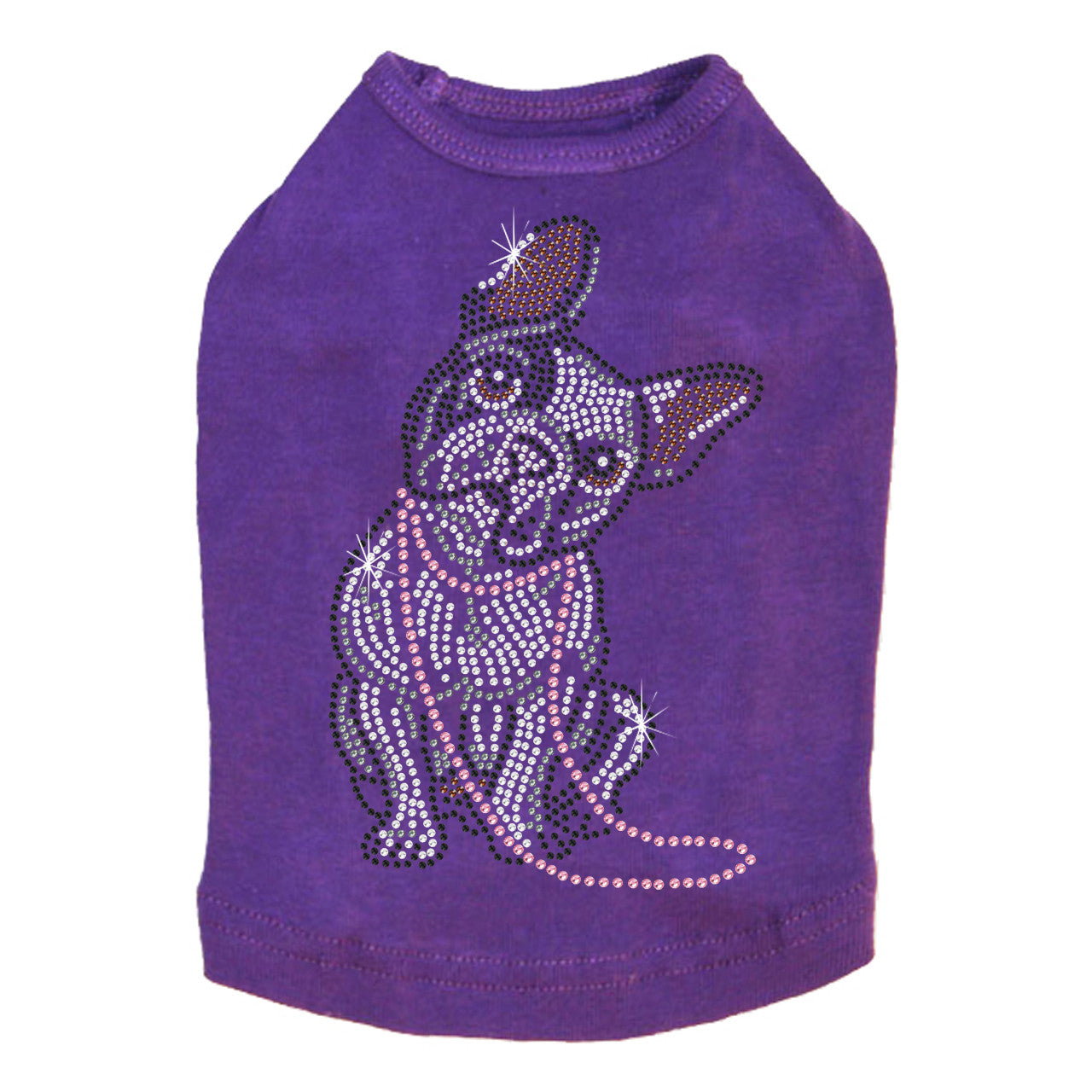 French Bull Dog with Necklace - Dog Tank
