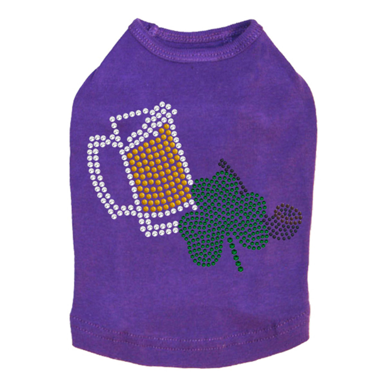 Beer Mug, Clover, & Pipe - Dog Tank