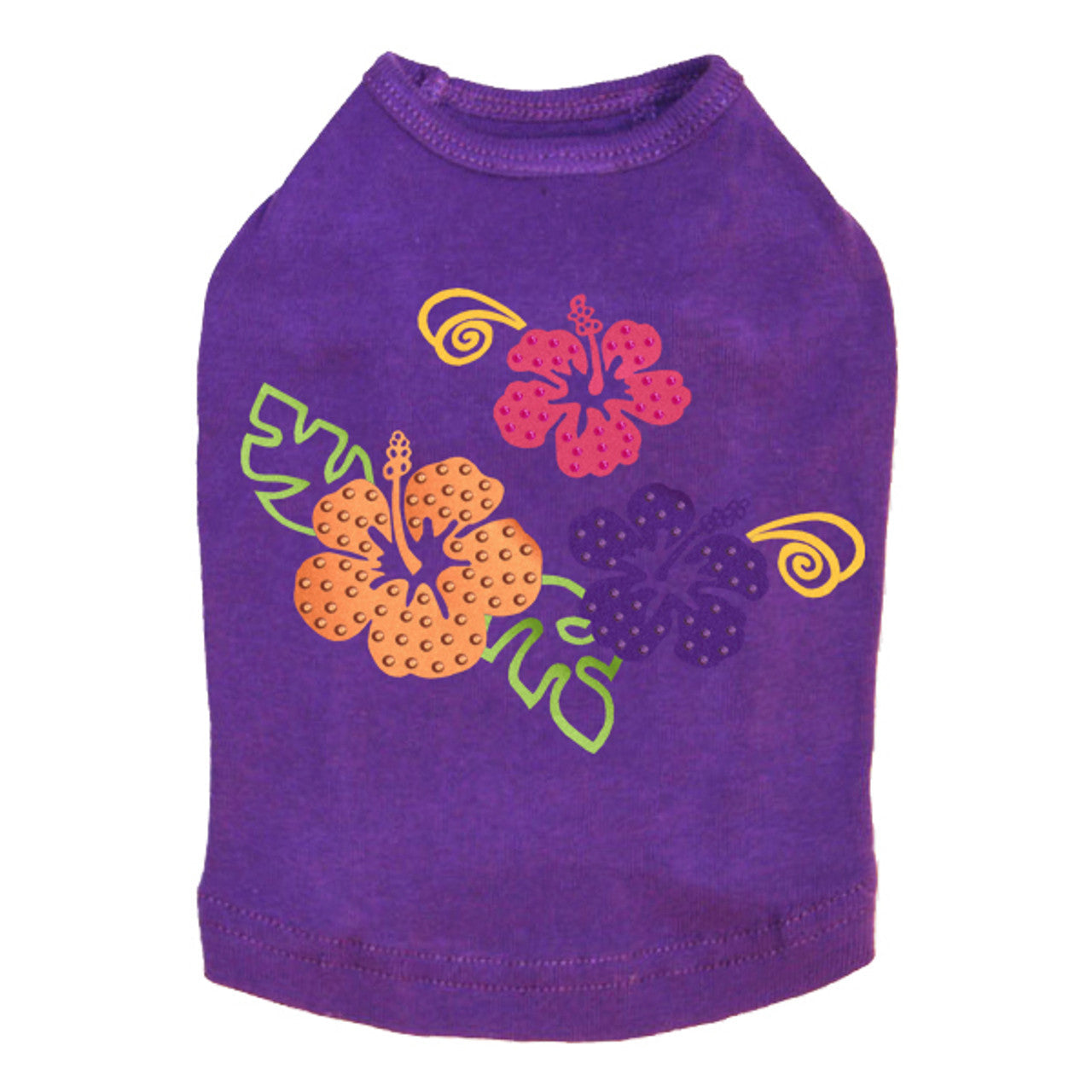 Satin Hibiscus - Dog Tank