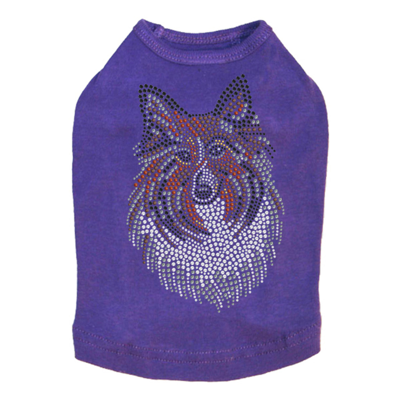 Sheltie Face - Dog Tank