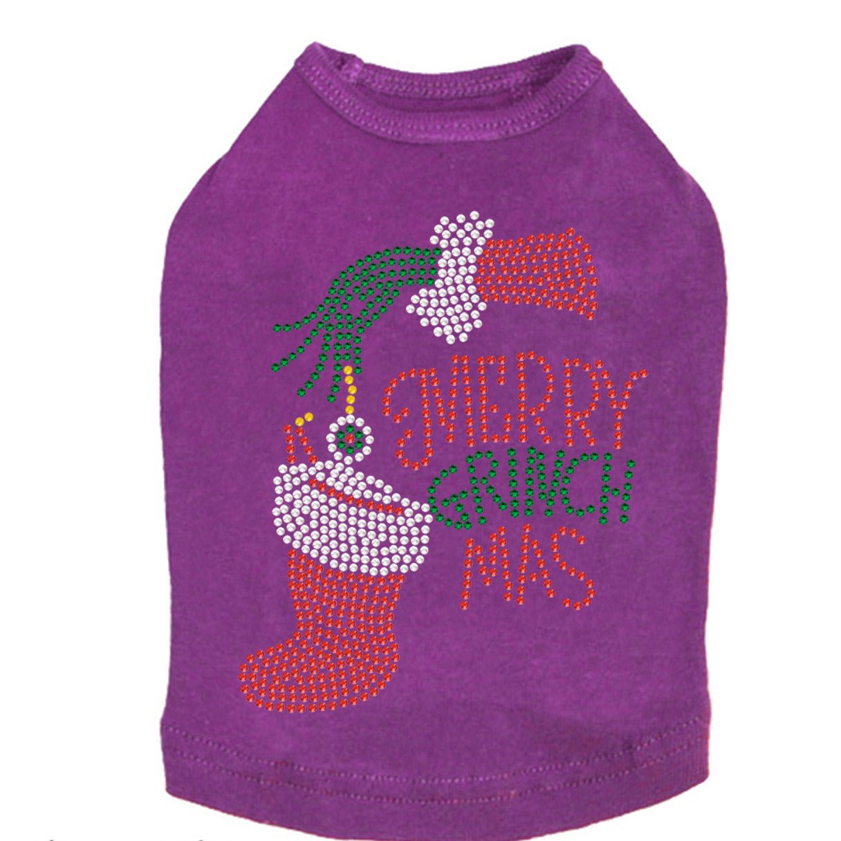 Merry Grinchmas - Dog Tank