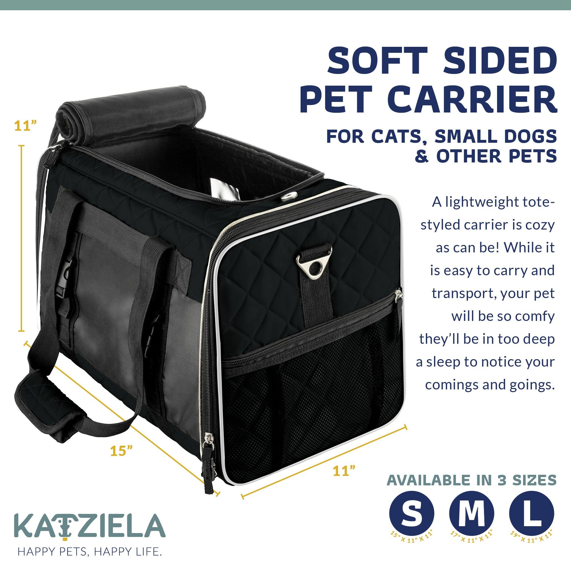 Quilted Companion Pet Carrier - Comfortable