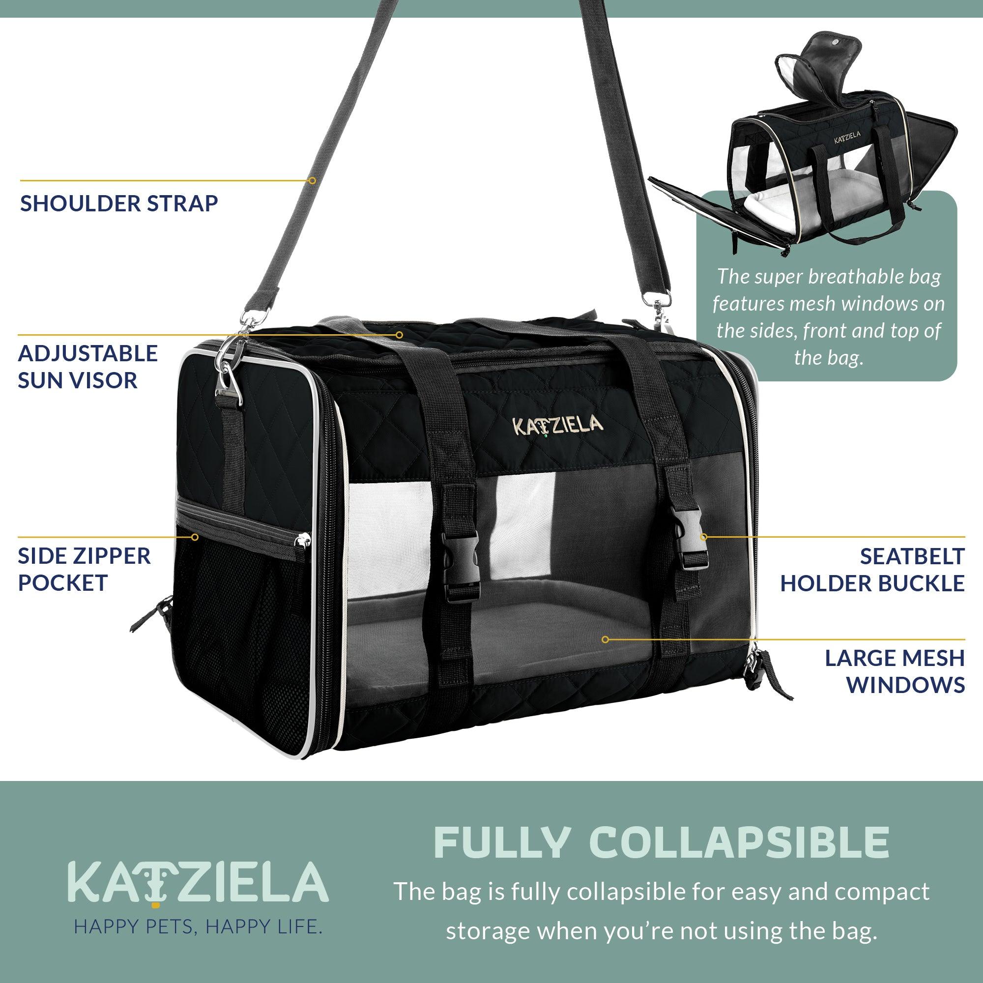Quilted Companion Pet Carrier - Comfortable | HT Animal Supply