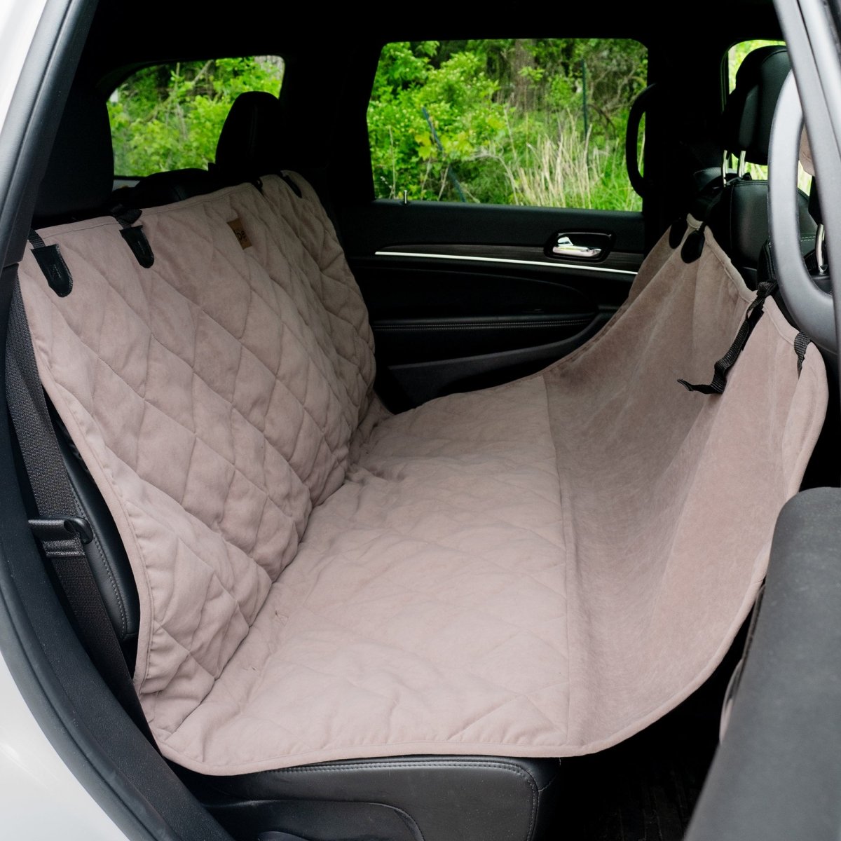 Quilted Microfiber Rear Seat Protector premium pet product