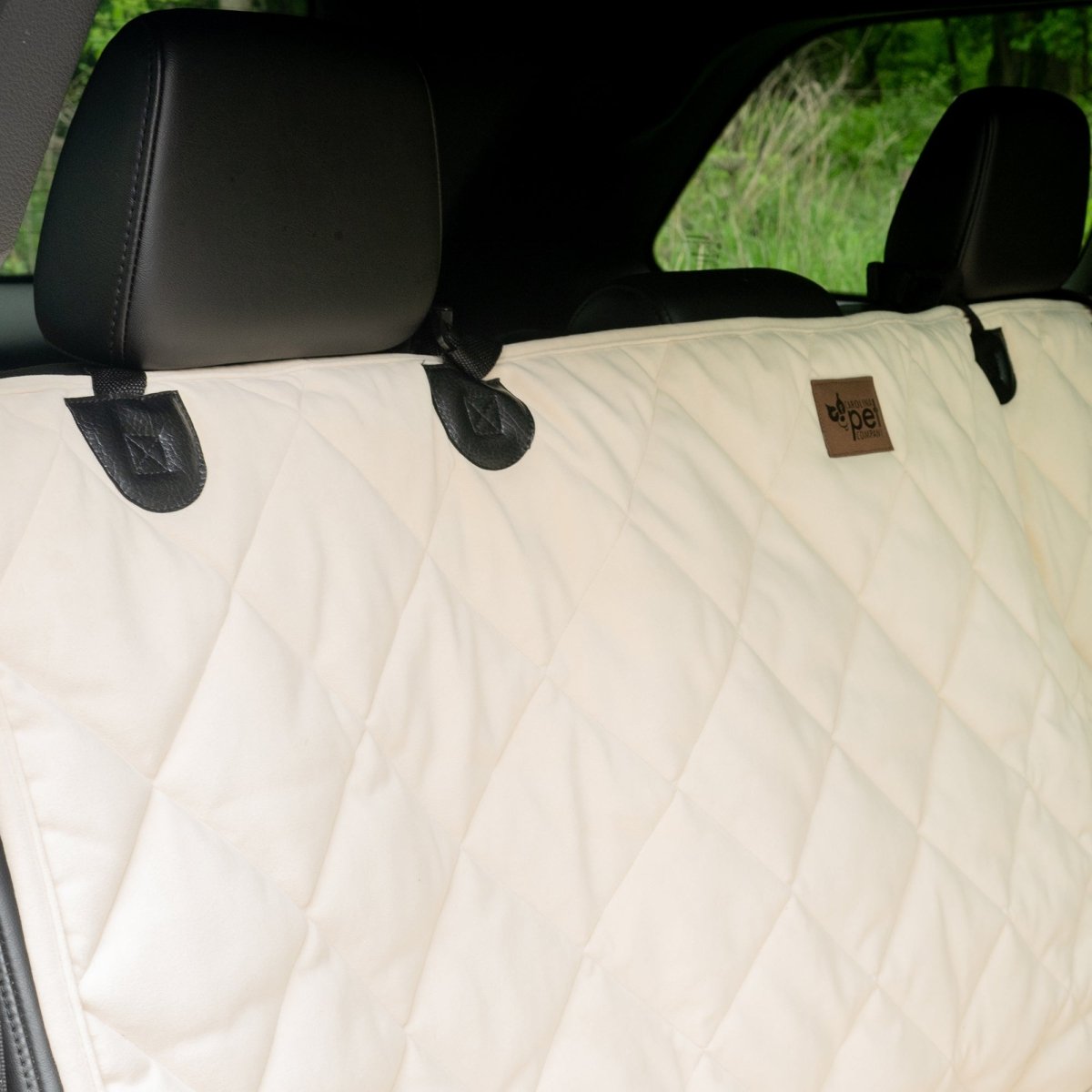 Quilted Microfiber Rear Seat Protector premium pet product