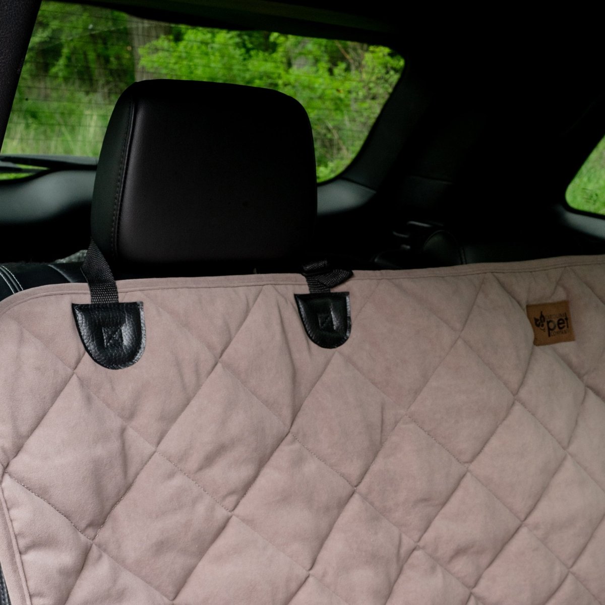 Quilted Microfiber Rear Seat Protector premium pet product