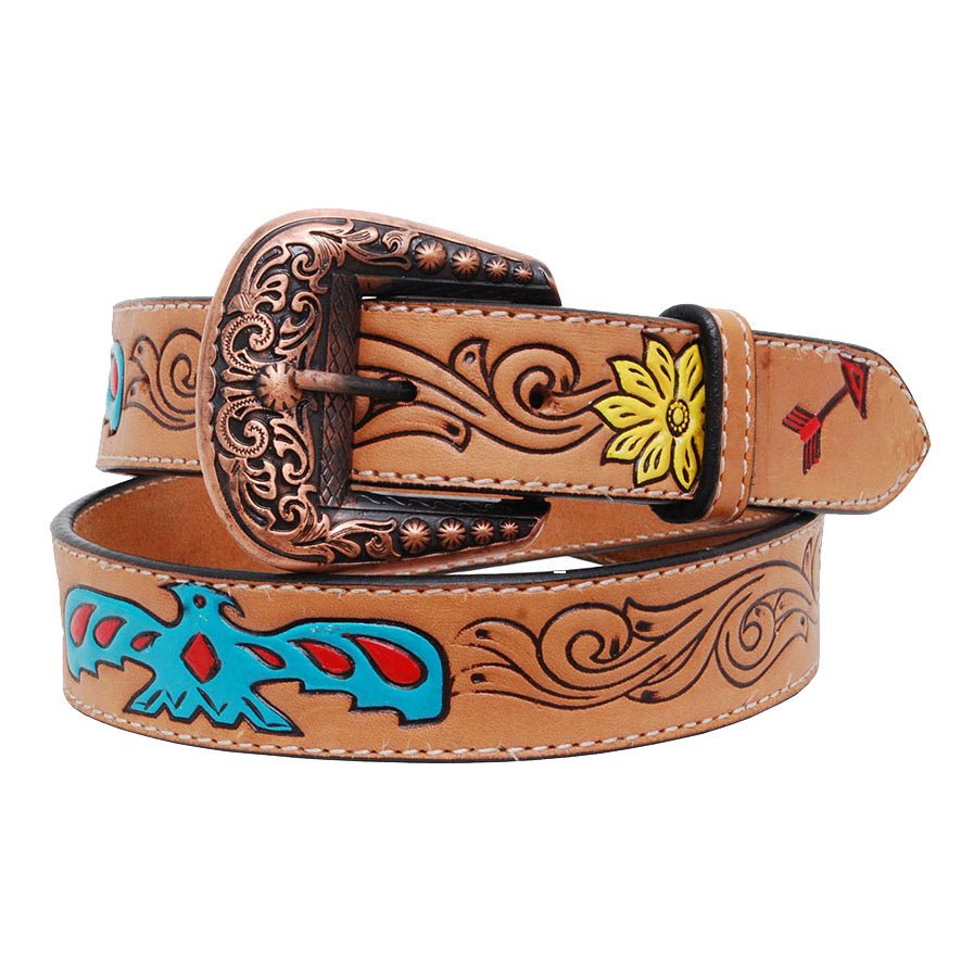 Rafter T Thunderbird Ladies Belt, Brown