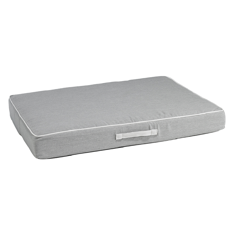 Bowsers Rectangular Patio Cushion Heather Grey