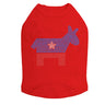 Patriotic Donkey - Dog Tank