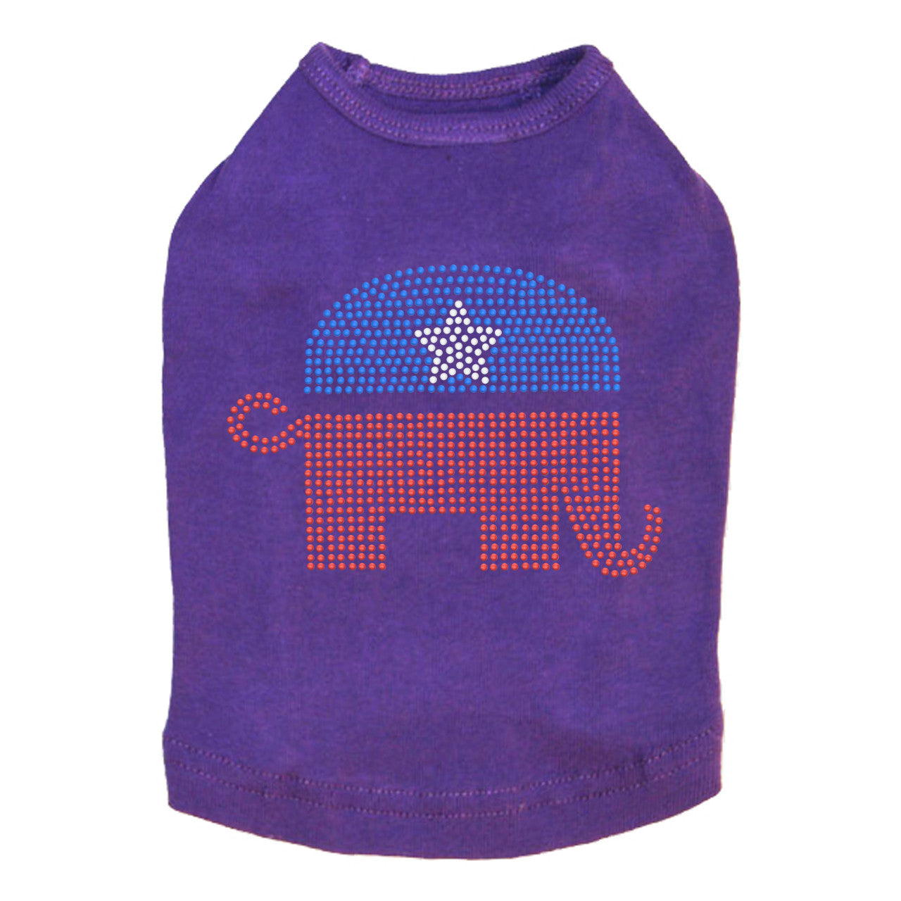 Patriotic Elephant - Dog Tank