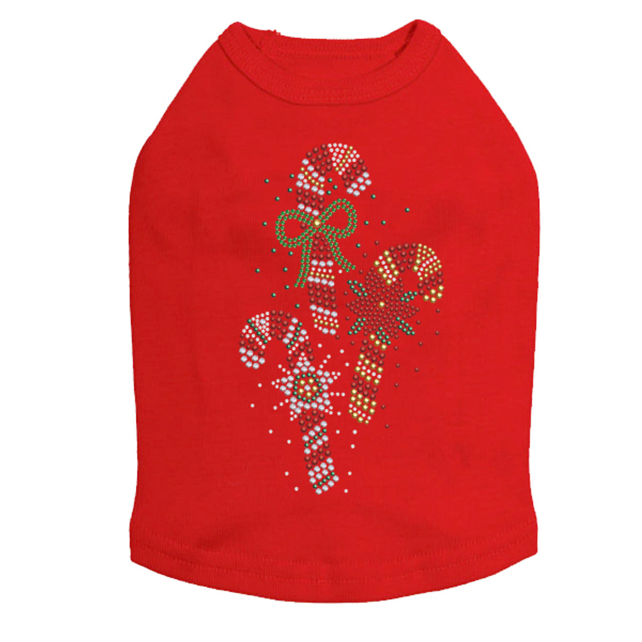 Candy Canes - Dog Tee