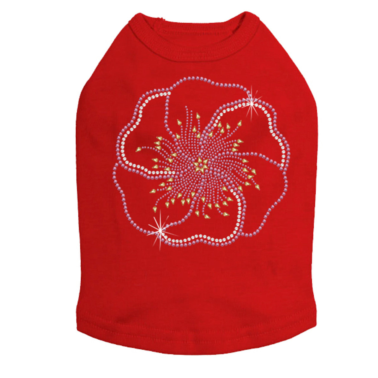 Pink Poppy - Dog Tank