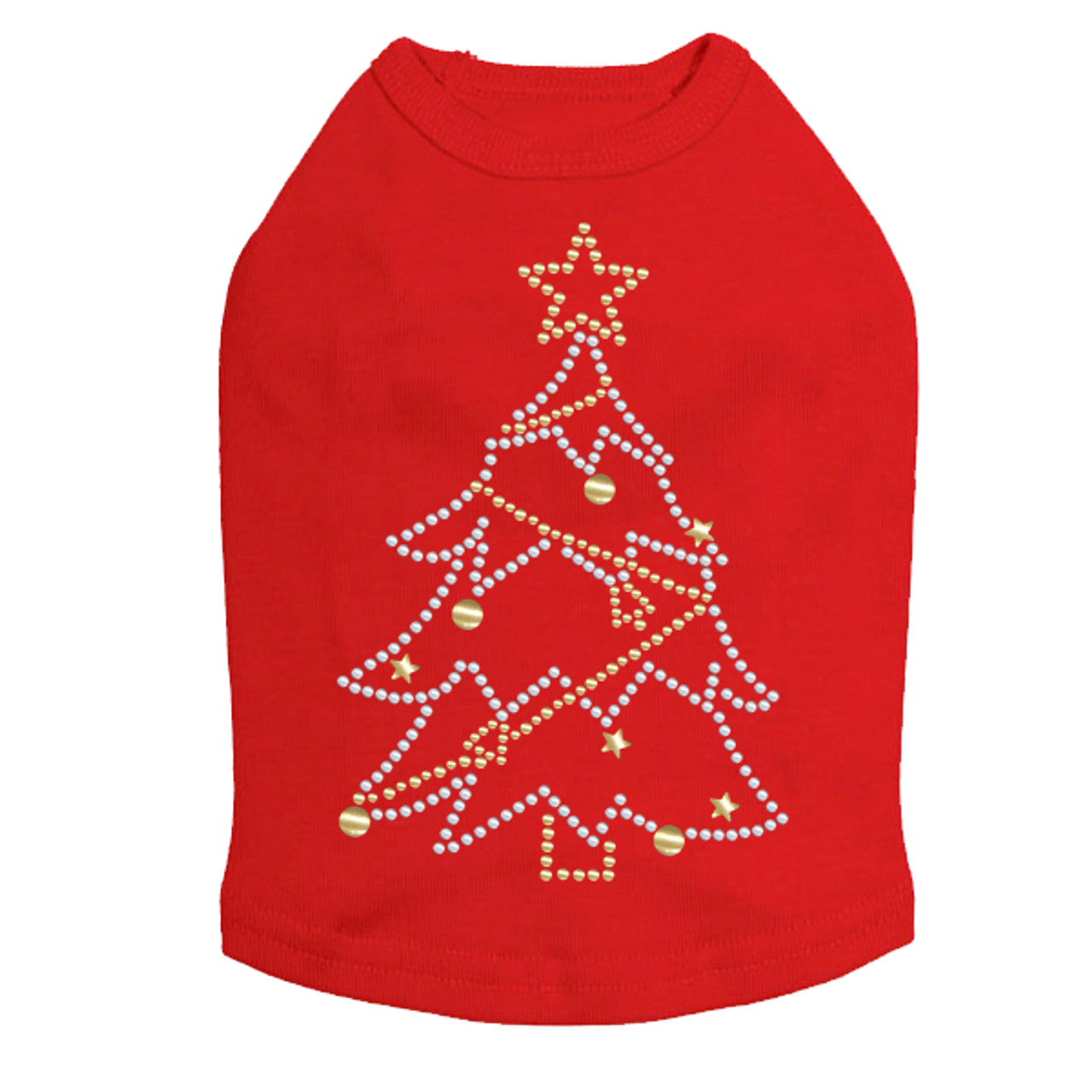 Nailhead Christmas Tree - Dog Tank