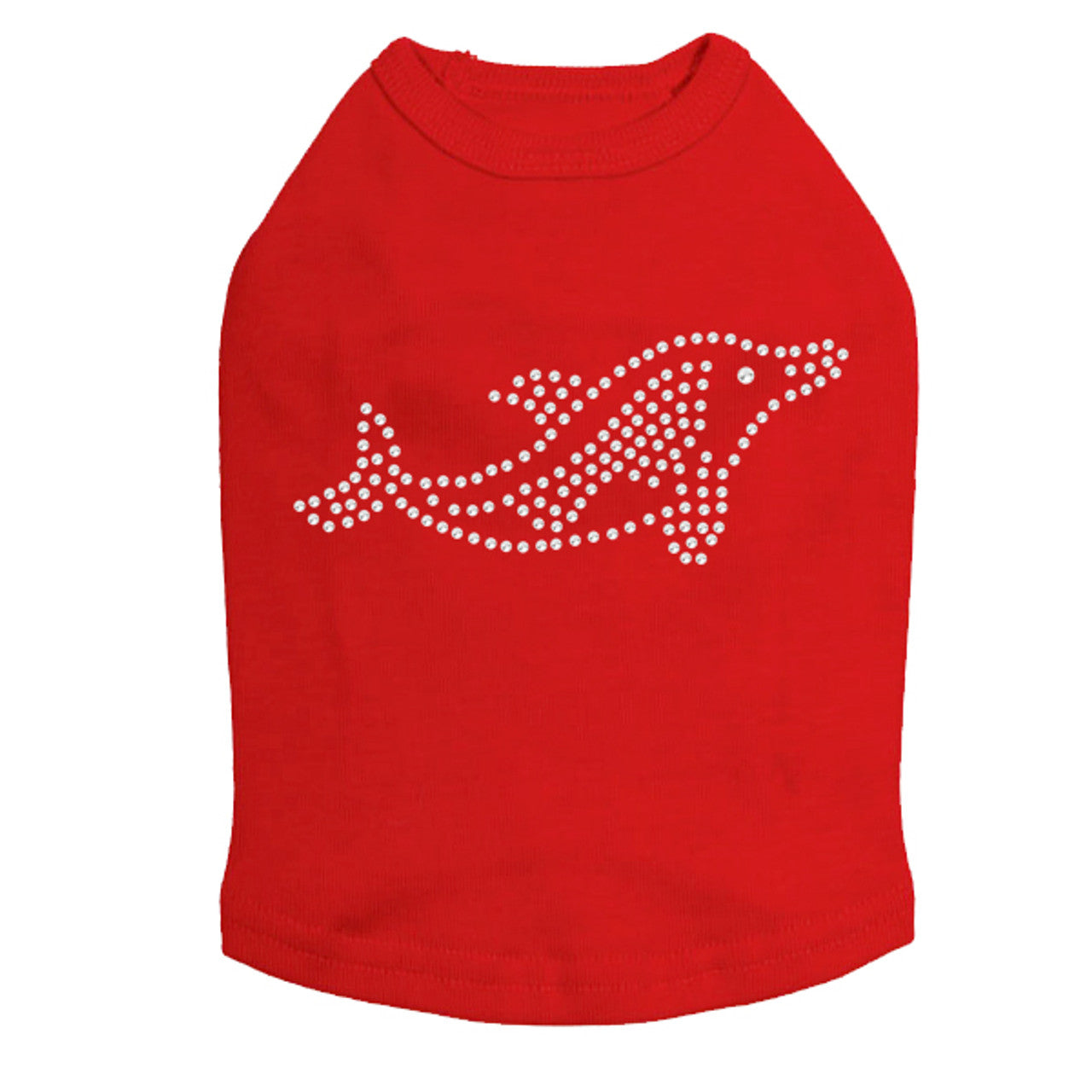 Dolphin (Rhinestone) - Dog Tank